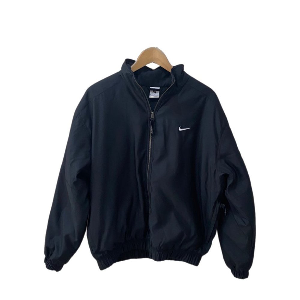 Nike Solo Swoosh Satin Bomber Jacket